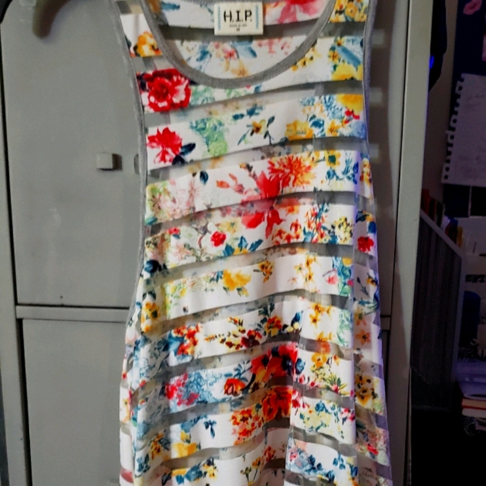 H.I.P SHERR FLORAL PRINT BLOUSE